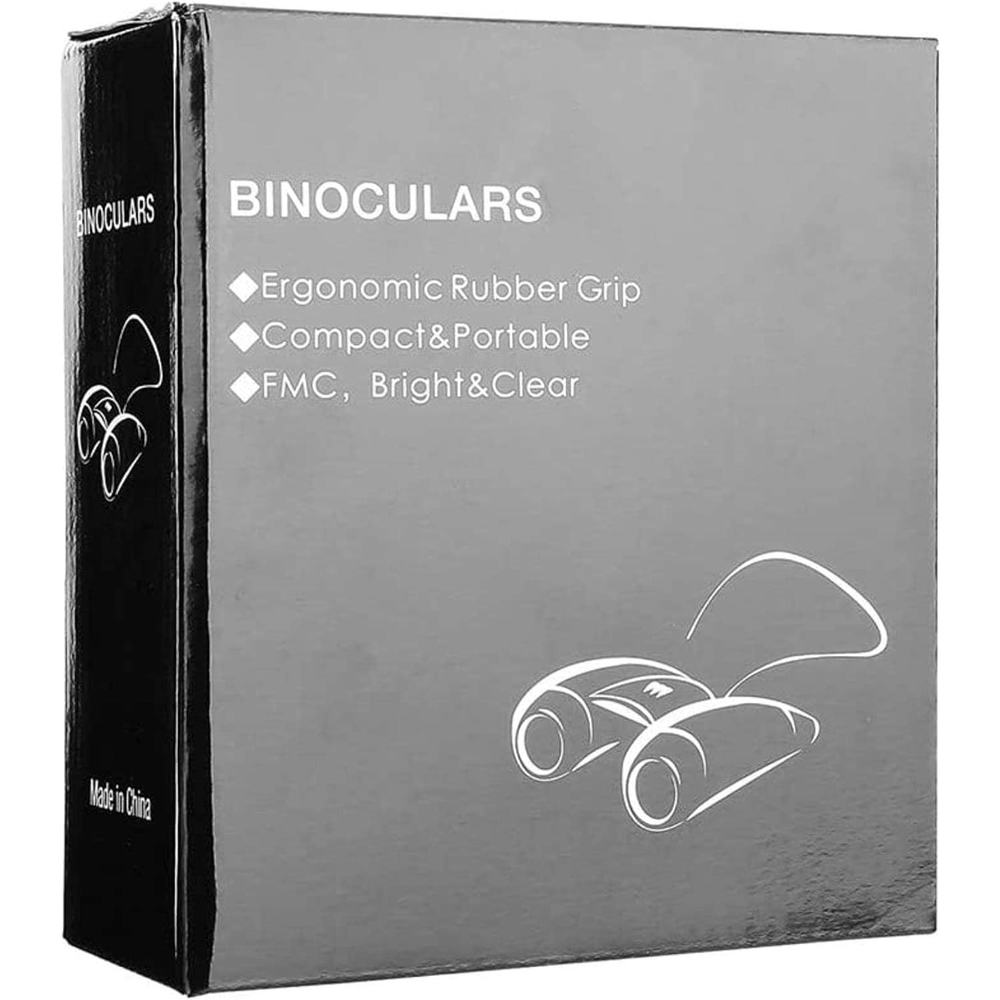 Outdoor Travel Binoculars Telescope, Waterproof Fogproof, Zoom Binoculars Adult